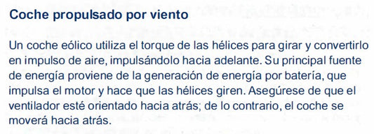 TX-16: Coche propulsado por viento