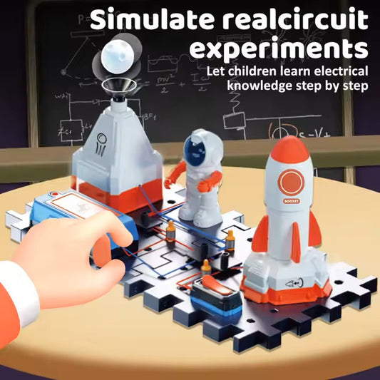 Juguete STEM - Circuito con bloques Aeroespaciales