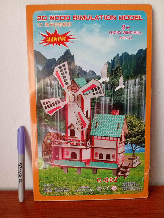 Molino de viento "Lucky Wind Mill"