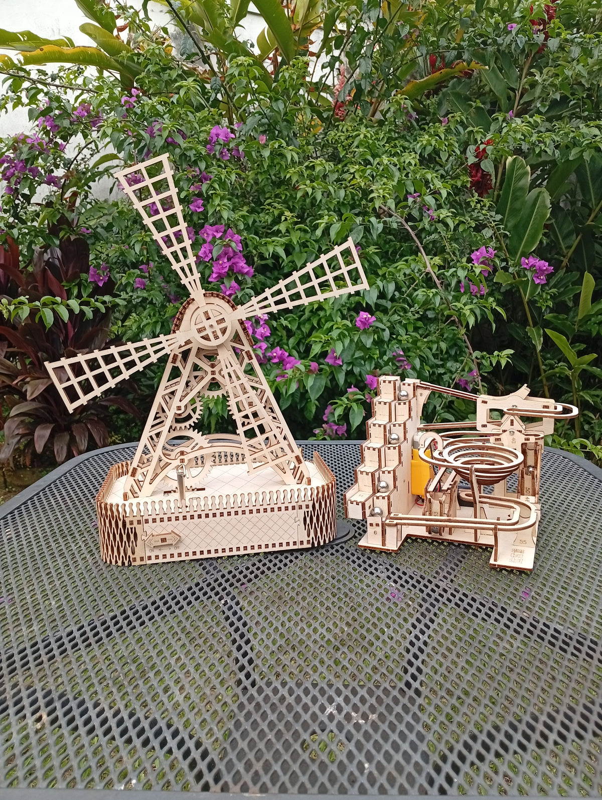 Molino mecánico y Marble Run pequeño