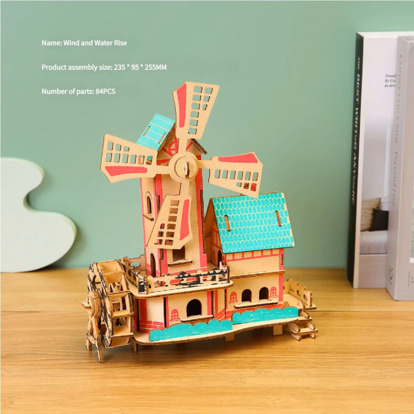 Molino de viento "Lucky Wind Mill"
