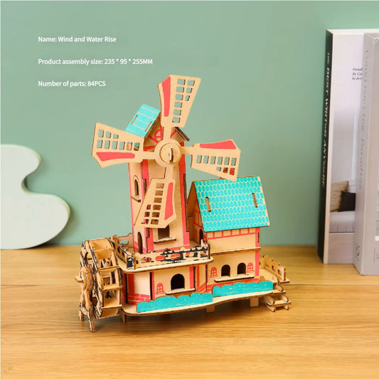 Molino de viento "Lucky Wind Mill"