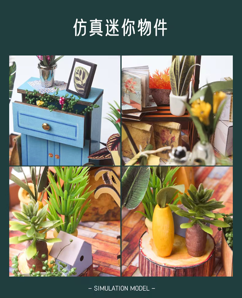Casa de flores miniatura - Starry Sky