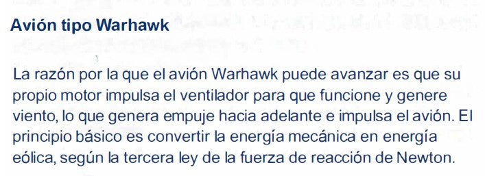 TX-27: Avión tipo Warhawk