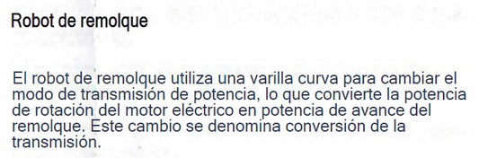 TX-35: Robot de remolque