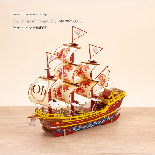 Velero de madera - Opción 3/3