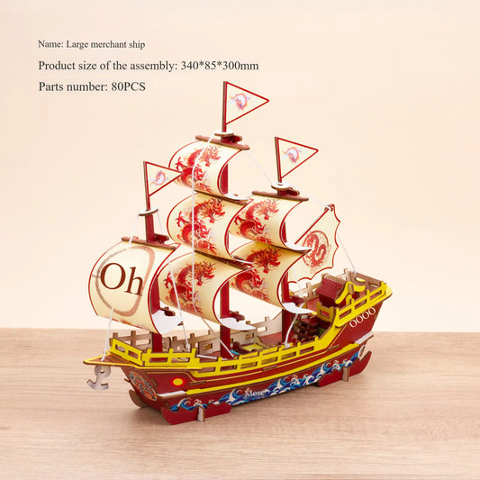 Velero de madera - Opción 3/3