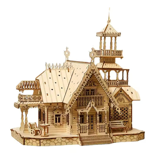 Villa con luz